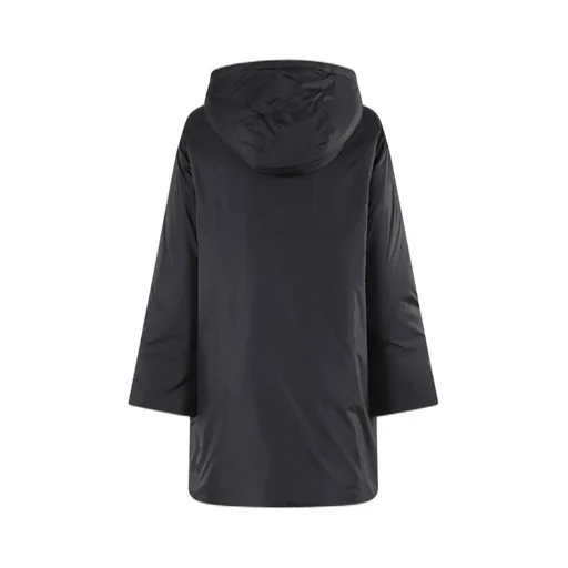 Long-Sleeved Hooded Coat