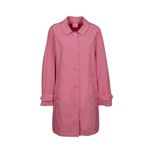 Long-Sleeved Button-Up Coat