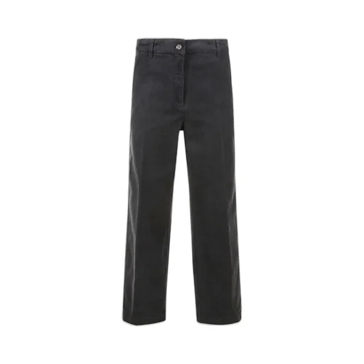 Cropped Straight Leg Trousers