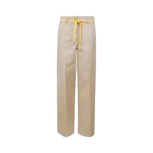 High-Waisted Wide-Leg Trousers