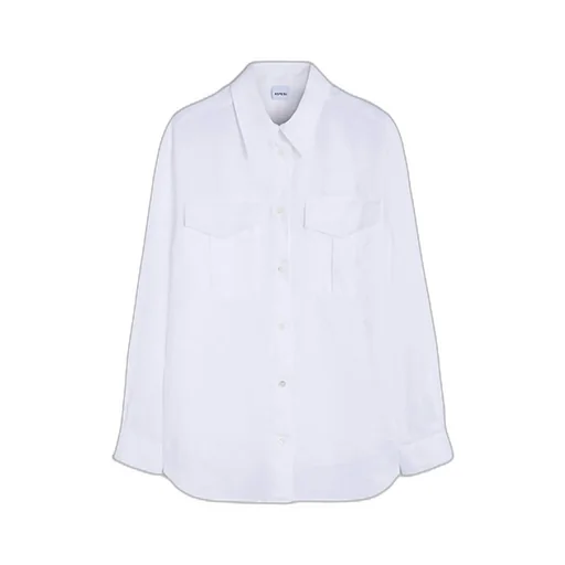 Long-Sleeved Button-Up Shirt