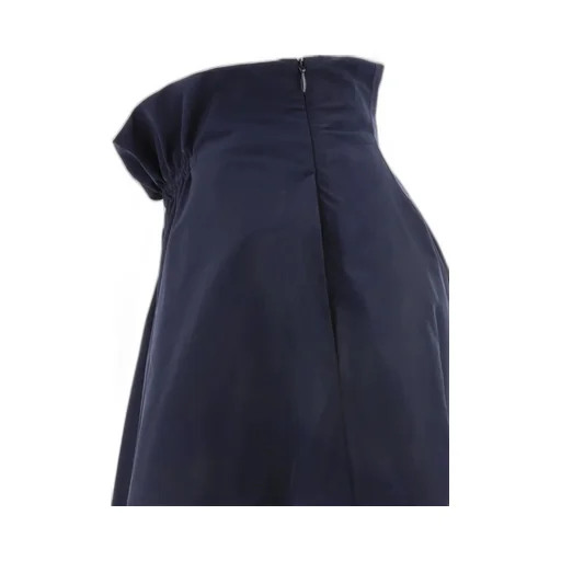 Ruched Flared Skirt