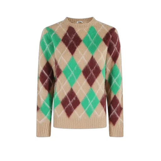 Argyle Wool Knitwear