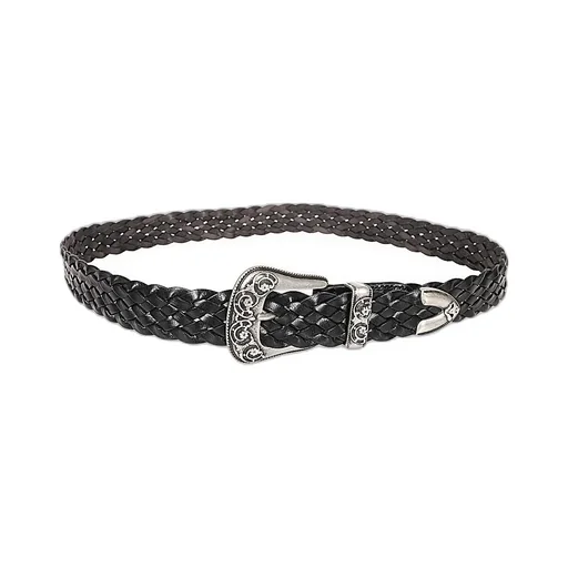 Braided Buckle Belt