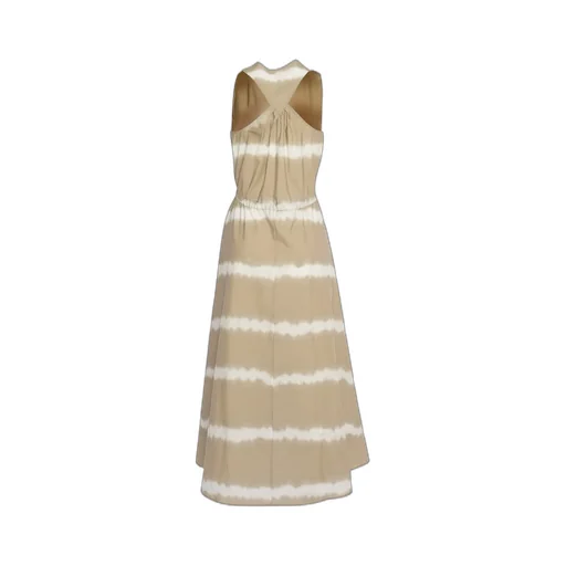 Tie-Dye Printed Poplin Dress