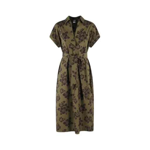 Hibiscus Printed Long Dress