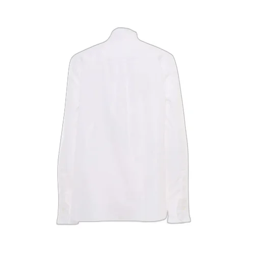 Ruffled Button-Up Shirt