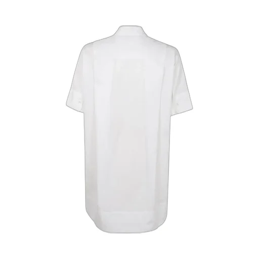 Mandarin Collar Poplin Shirt