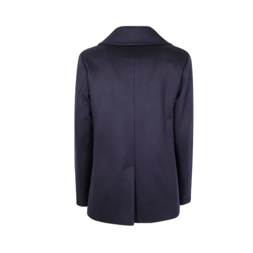 Long-Sleeved Double-Breasted Coat