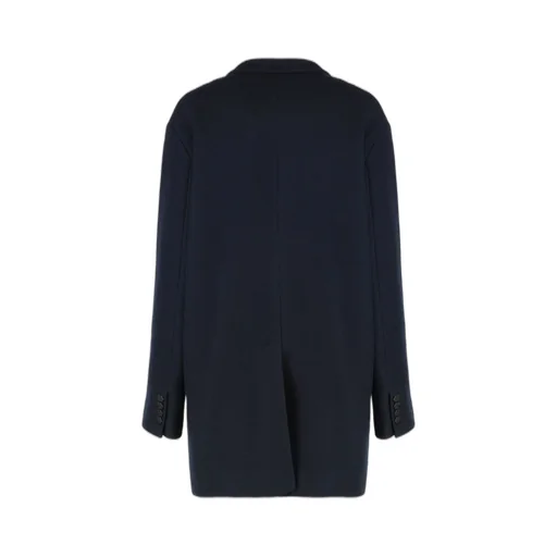 Double-Breasted Wool Coat