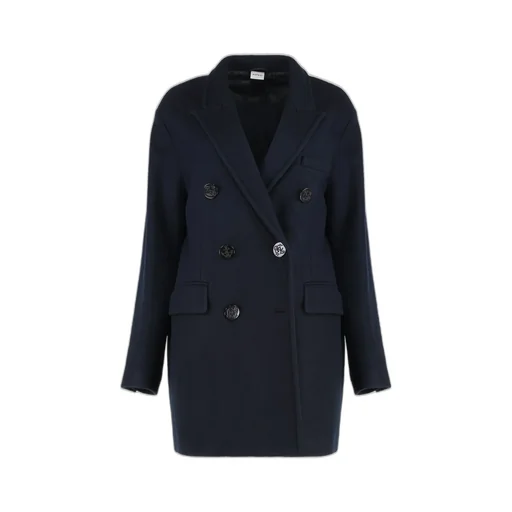 Double-Breasted Wool Coat