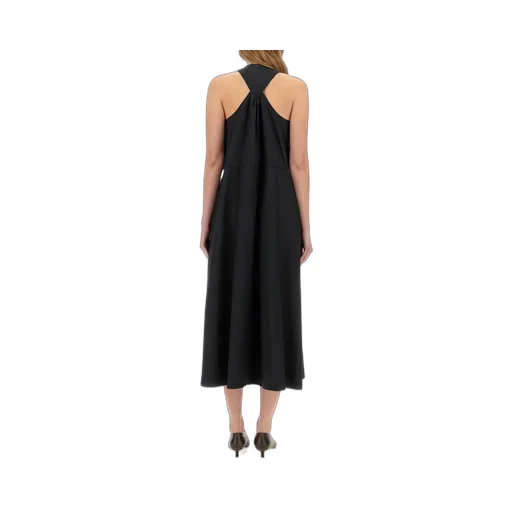 Poplin Midi Dress