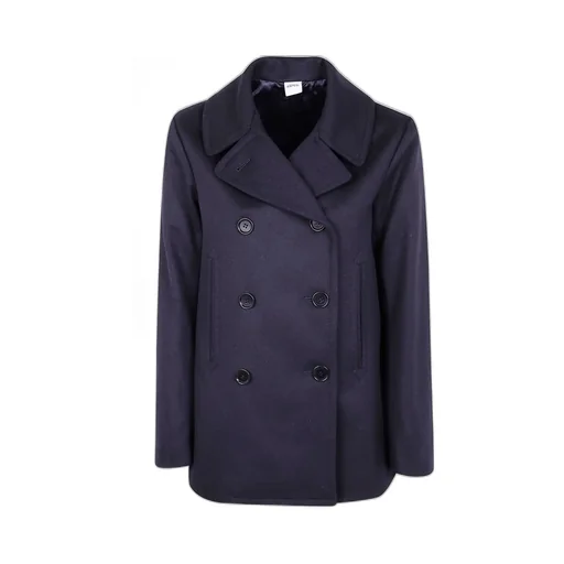 Long-Sleeved Double-Breasted Coat
