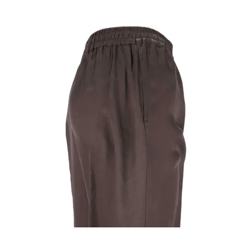 Elasticated Waistband Straight Trousers