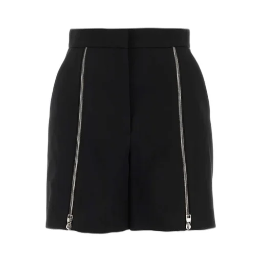 Zip-Detailed Shorts