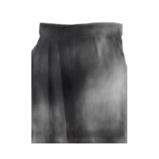 Frayed Hem A-Line Mini Skirt