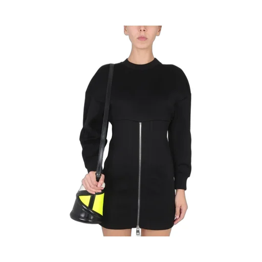 Zipped Long Sleeved Dress