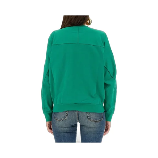 Varsity Skull Printed Crewneck Sweatshirt