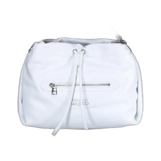 Logo Detailed Drawstring Shoulder Bag