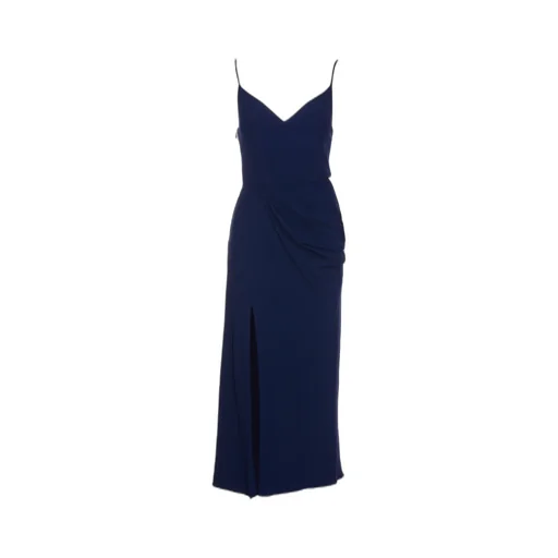 V-Neck Spaghetti Strap Midi Dress