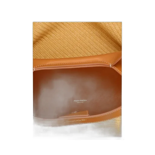 Logo Printed Panelled Tote Bag