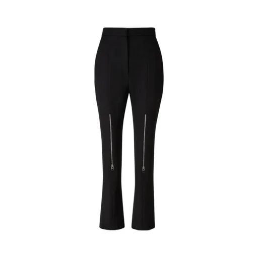 High-Waisted Zipped Pants