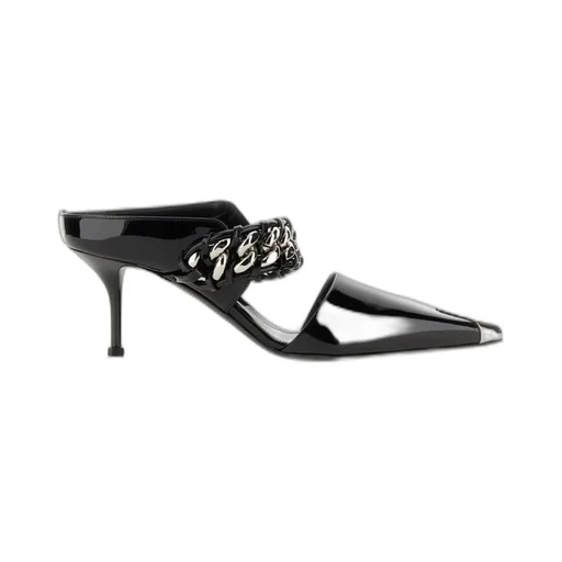 Pointed Toe Slip-On Sandals