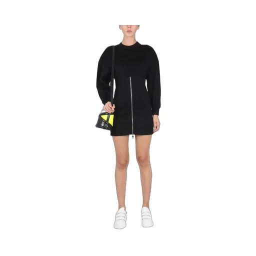 Zipped Long Sleeved Dress