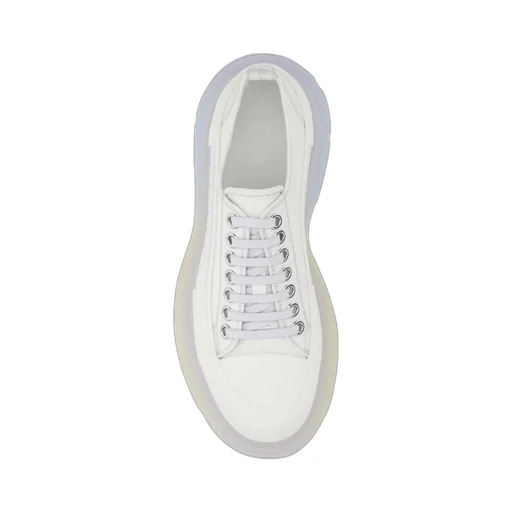 Chunky-Sole Lace-Up Sneakers