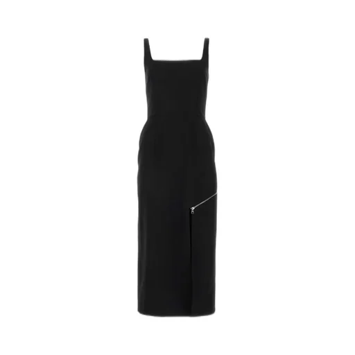 Zip-Detailed Dress
