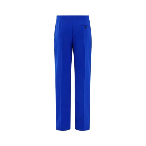 Low-Rise Wide-Leg Trousers