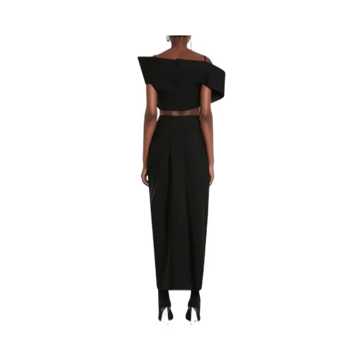 Deconstructed Asymmetric Crop Top