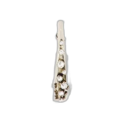 Pave Faceted Earring