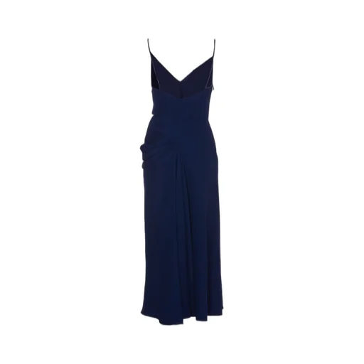 V-Neck Spaghetti Strap Midi Dress