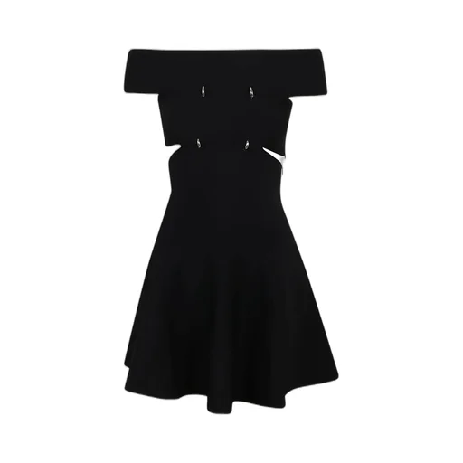 Off-Shoulder Flared Dress
