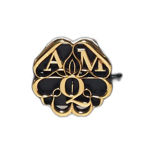 Logo Plaque Buckle Belt