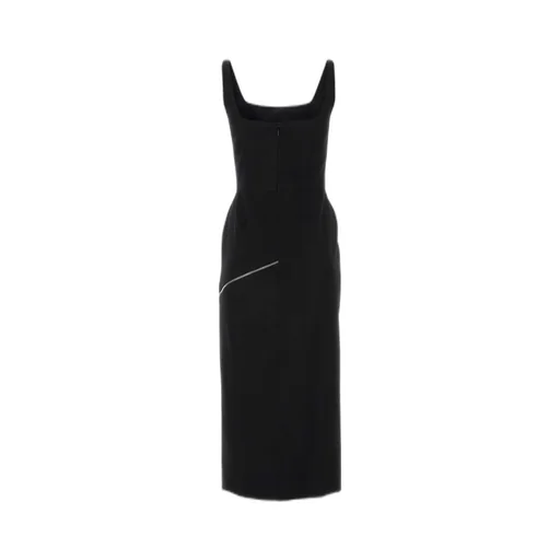 Zip-Detailed Dress