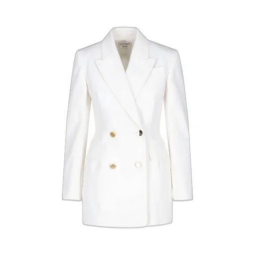 Double Breasted Buttoned Jacket
