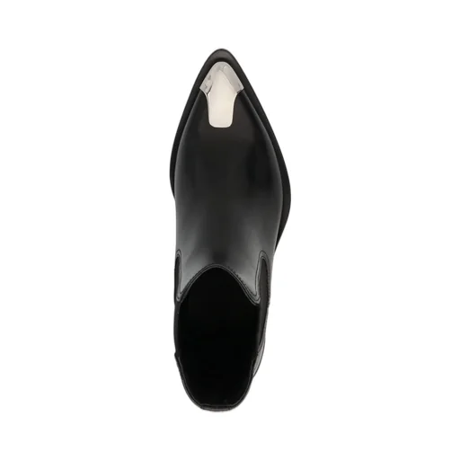 Pointed Toe Ankle-Top Boots