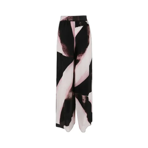 Color-Block Wide Leg Pants