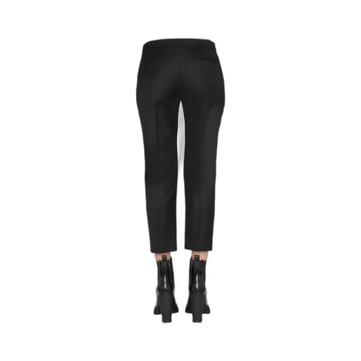 Cropped Straight Leg Trousers