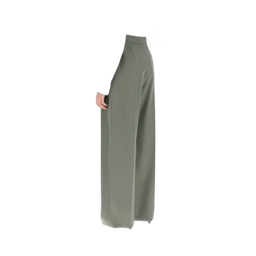 Wide-Leg Tailored Trousers