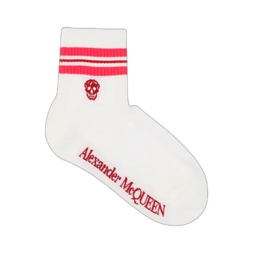 Skull Logo Intarsia Socks
