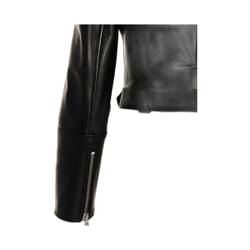 Cropped Biker Jacket