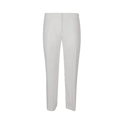 Straight Leg Cropped Trousers