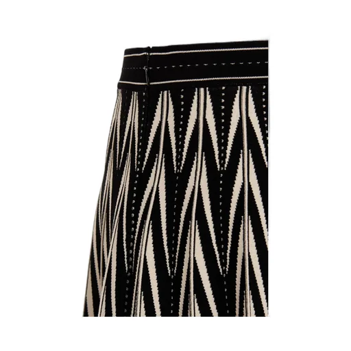Elasticated Waistband Pleated Mini Skirt