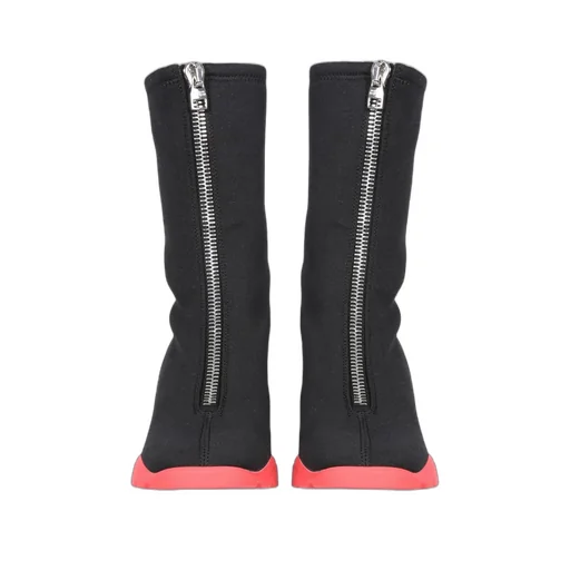 Scuba Front Zipped Boots