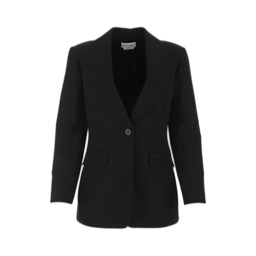 Buttoned Tailored Blazer