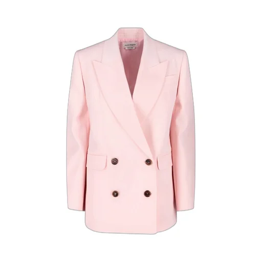 Double-Breasted Long Sleeved Blazer