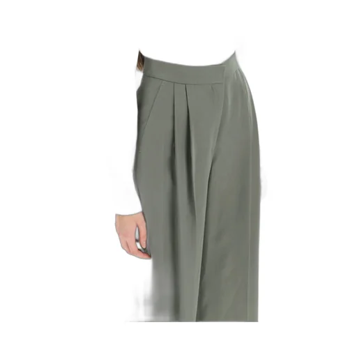 Wide-Leg Tailored Trousers